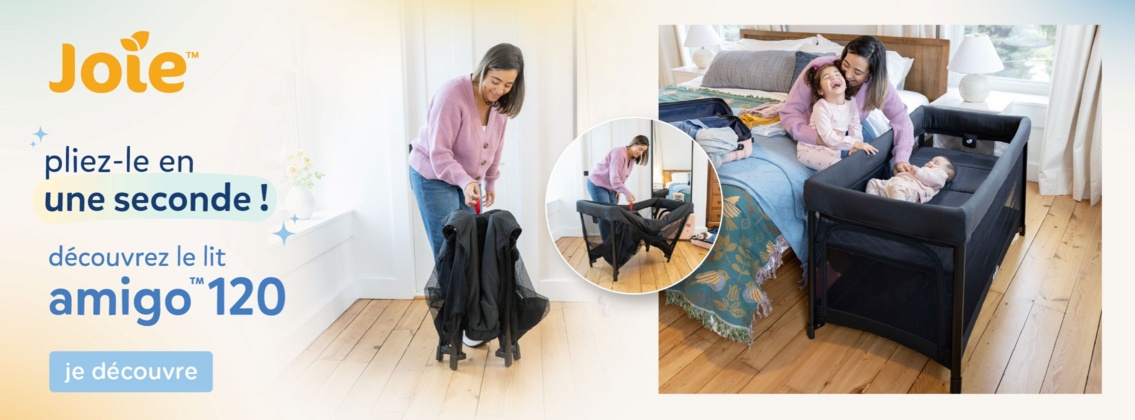 Baby Test Lit de voyage amigo™ 120 Joie