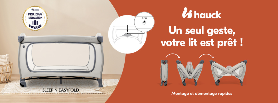 Baby Test  Lit parapluie Sleep N Easyfold Hauck