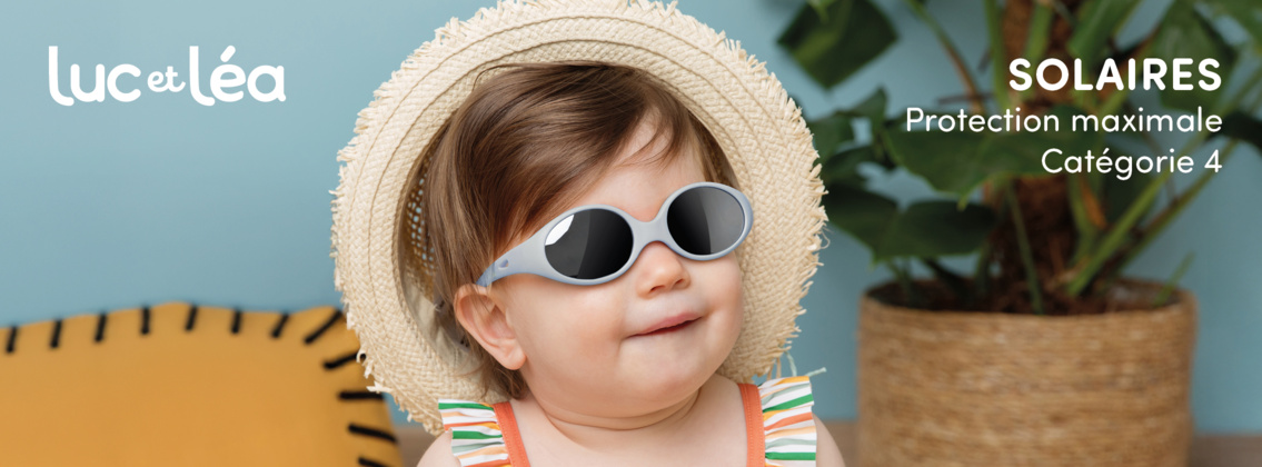 Baby Test Lunettes de soleil  0-1 an Luc et Léa