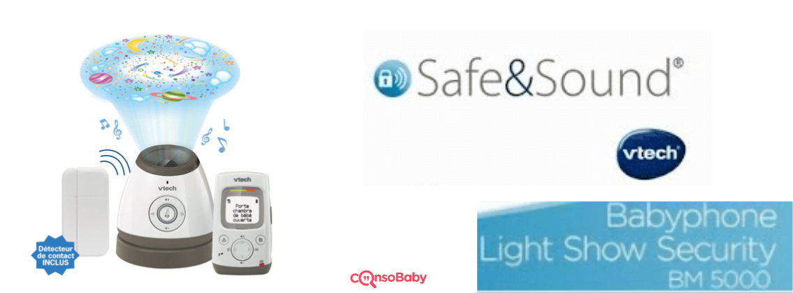 Baby Test Babyphone Light Show Security VTECH