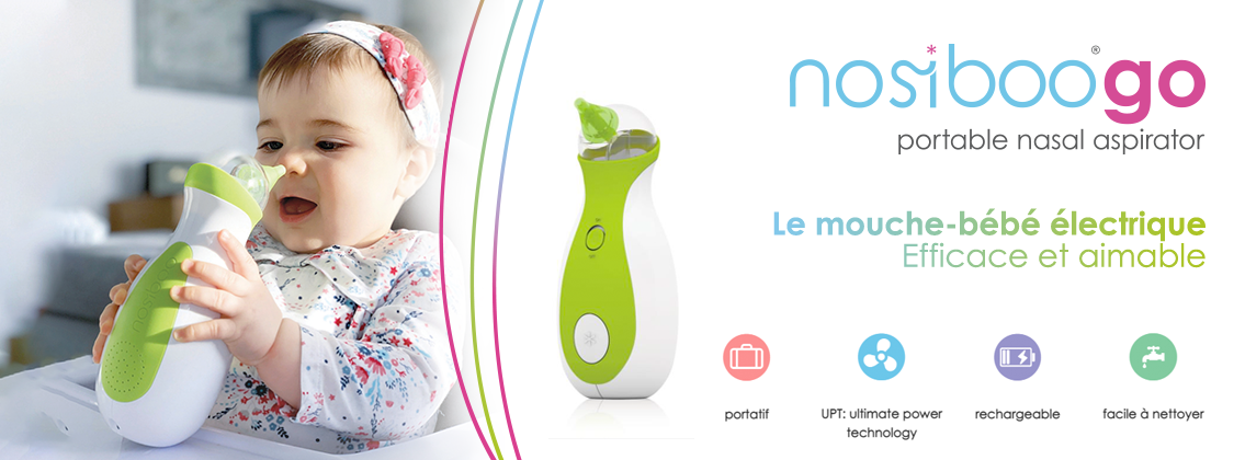 Baby Test Nosiboo Go mouche-bébé portatif NOSIBOO