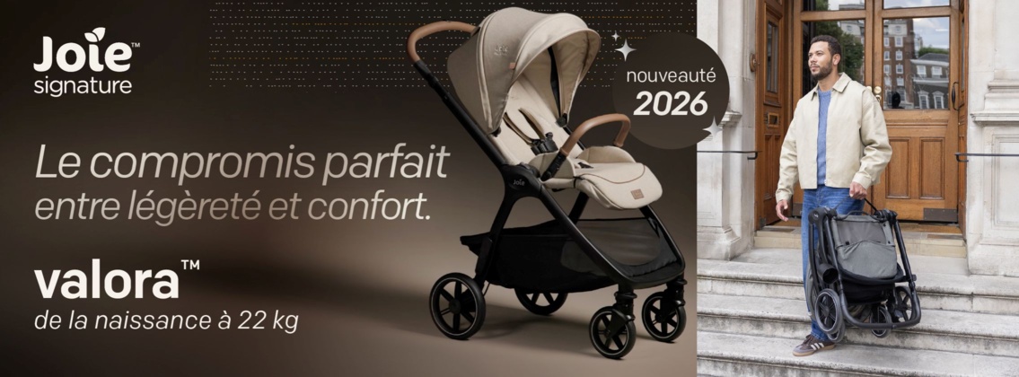 Baby Test Poussette compacte valora™ Joie Signature
