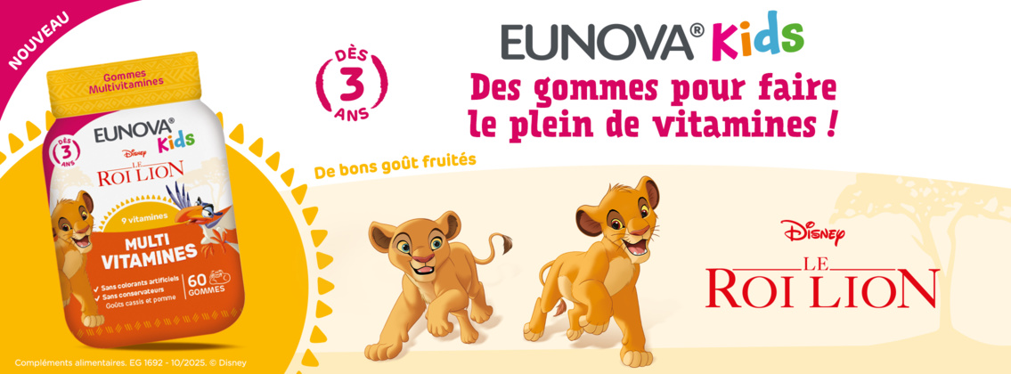 Kid Test Gommes Multivitamines EUNOVA Kids