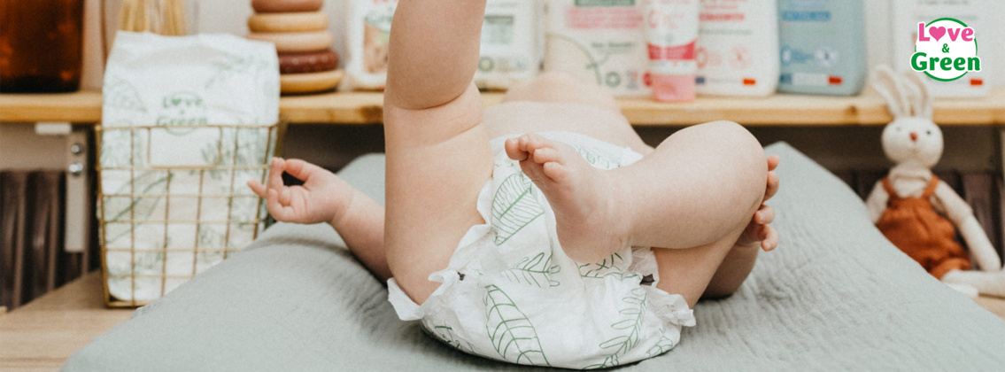 Baby Test Couches hypoallergéniques et écologiques Love & Green