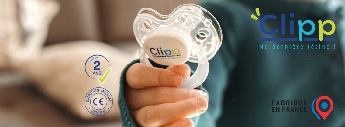 Baby Test Tétine de sevrage CLIPP