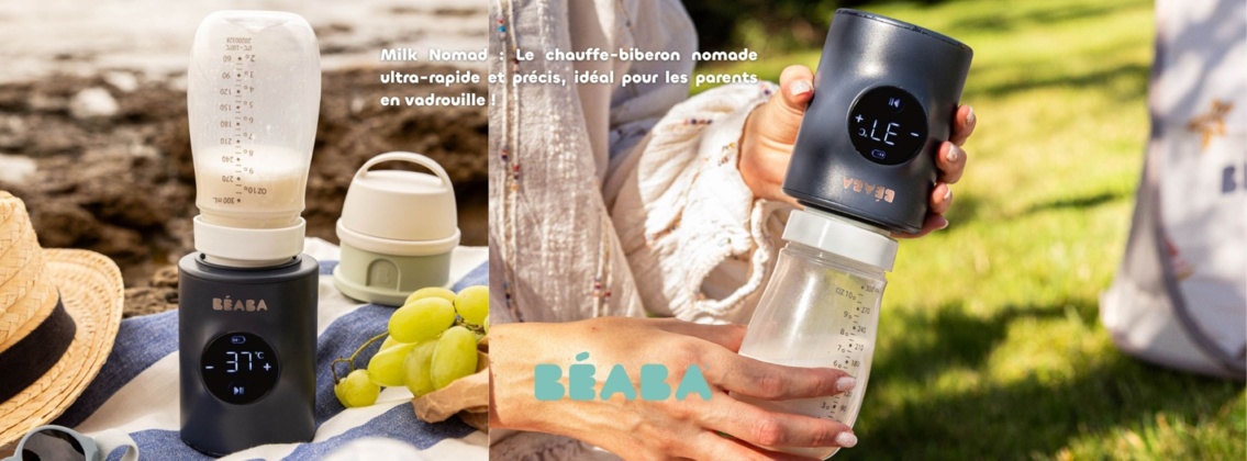 Baby Test Chauffe-biberon portable Milk Nomad Béaba