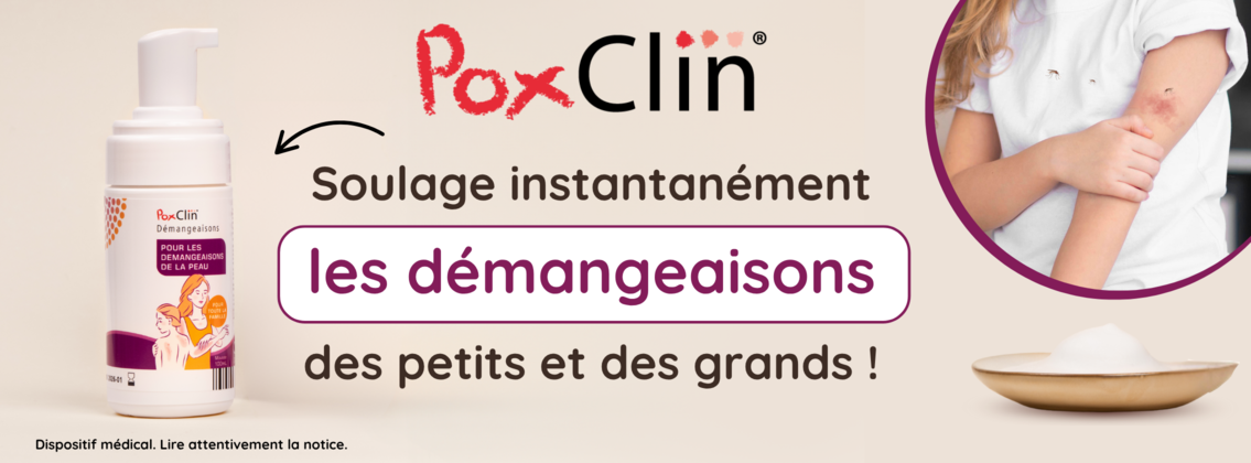 Baby Test PoxClin Démangeaisons