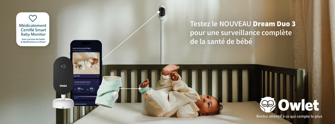 Baby Test Pack Dream Duo™ 3 - Dream Sock + Dream Sight Owlet Care