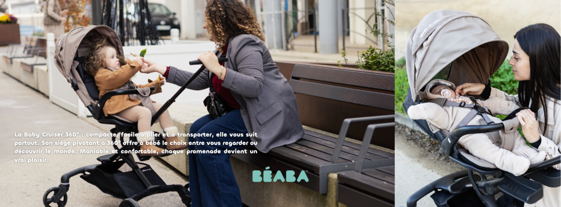 Baby Test Poussette Baby Cruiser 360 Béaba