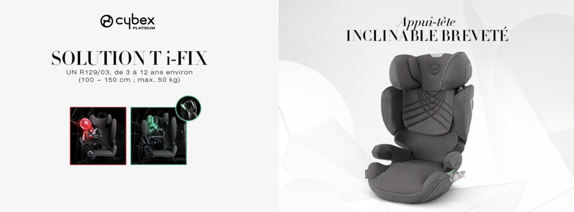 Baby Test Siège auto Solution T i-Fix CYBEX