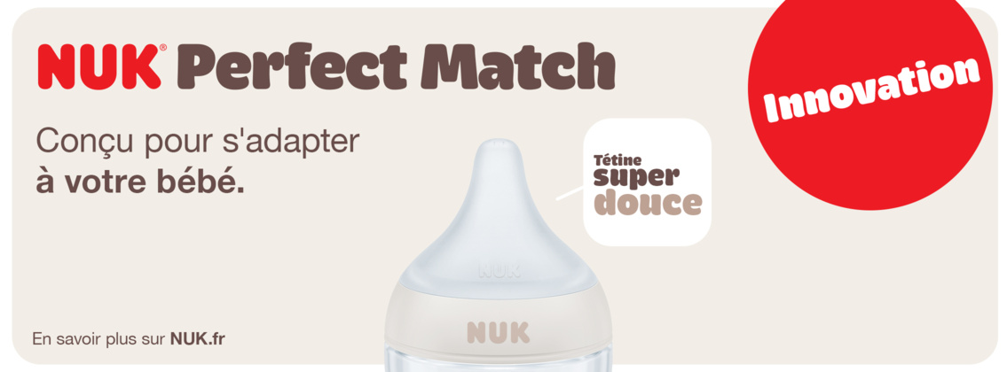 Baby Test Biberon Perfect Match 260 ml NUK