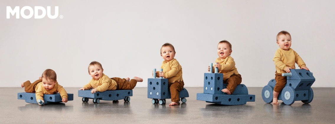 Baby Test Jeu de construction évolutif Explorer Kit MODU