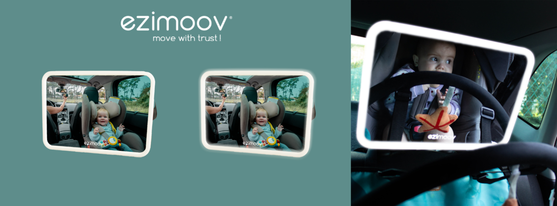Baby Test Miroir de surveillance Ezi Mirror LED PRO Ezimoov
