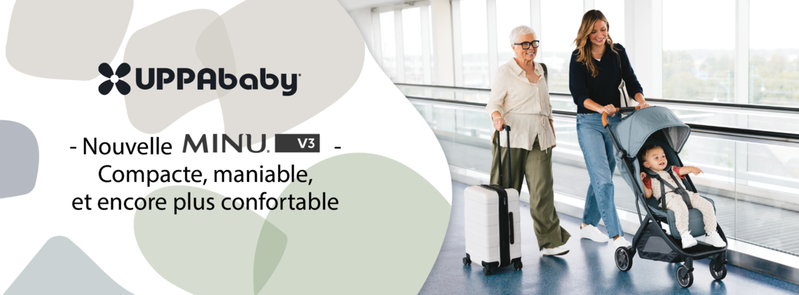 Baby Test Poussette compacte MINU V3 UPPAbaby