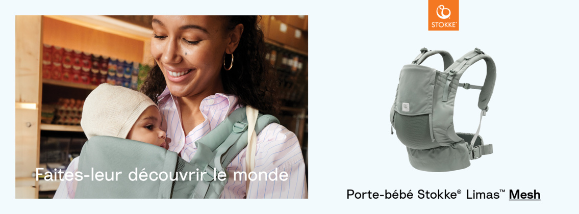 Baby Test Porte-bébé Limas™ Mesh Stokke®