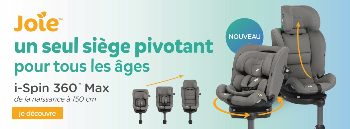 Baby Test Siège auto i-Spin 360™ Max Joie