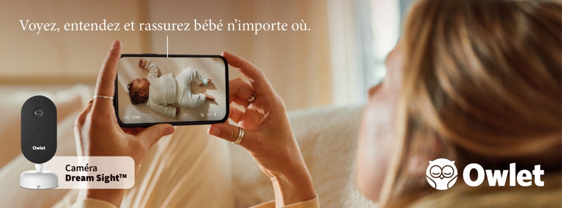 Baby Test Babyphone Vidéo Dream Sight™ Owlet Care
