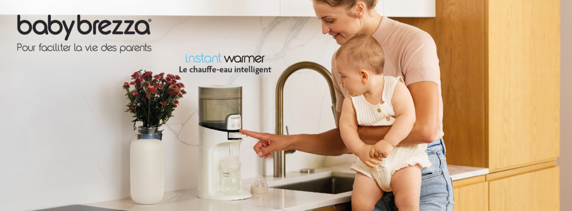 Baby Test Chauffe-eau Intelligent Instant Warmer Baby Brezza