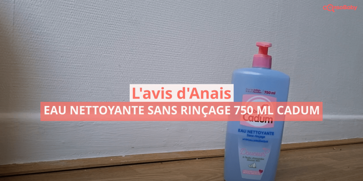 Avis vidéos Eau nettoyante sans rinçage 750 ml CADUM Avis vidéos Eau nettoyante sans rinçage 750 ml CADUM