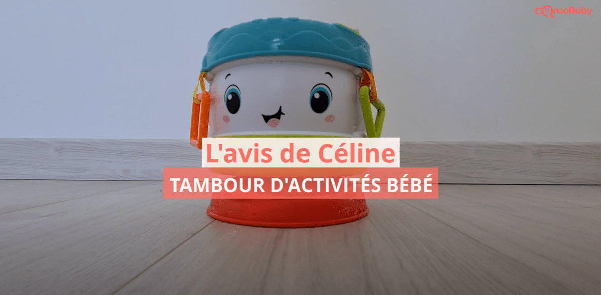 Avis vidéo Tambour d'activités bébé CLEMENTONI Avis vidéo Tambour d'activités bébé CLEMENTONI