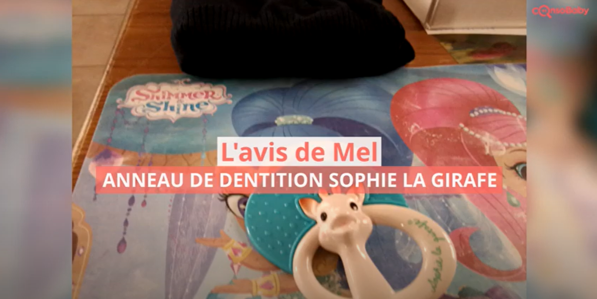 Avis vidéo Anneau de dentition Sophie la Girafe VULLI Avis vidéo Anneau de dentition Sophie la Girafe VULLI