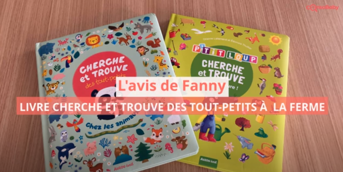 Avis vidéo Livre Cherche et trouve des tout-petits à la ferme EDITIONS AUZOU Avis vidéo Livre Cherche et trouve des tout-petits à la ferme EDITIONS AUZOU