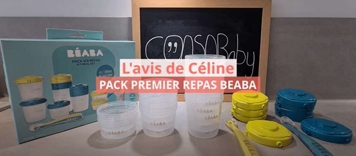 Avis vidéo Pack premier repas BEABA Avis vidéo Pack premier repas BEABA