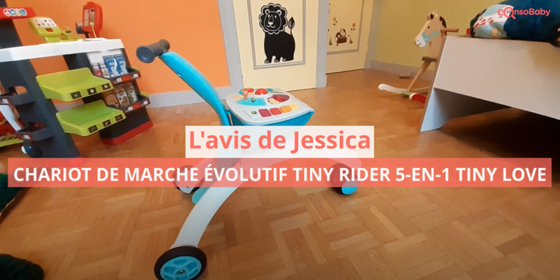 Avis vidéo Chariot de marche évolutif Tiny Rider 5-en-1 TINY LOVE