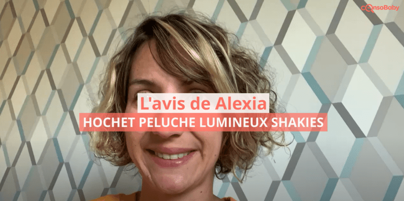 Avis vidéo Hochet peluche lumineux Shakies PABOBO