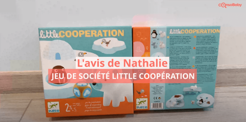 Avis vidéo Jeu de société Little coopération DJECO