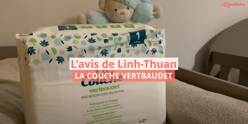 Avis vidéo La Couche VERTBAUDET