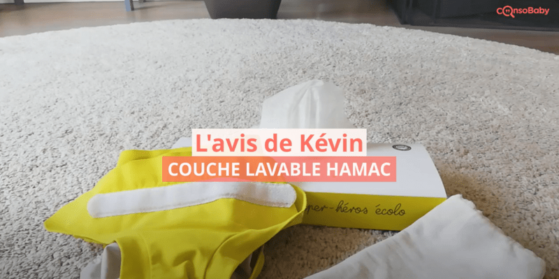 Avis vidéo Couche lavable HAMAC