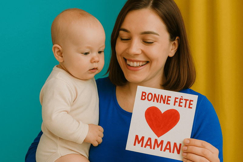 Idées cadeaux pour la fête des mères à faire avec un bébé ou un enfant