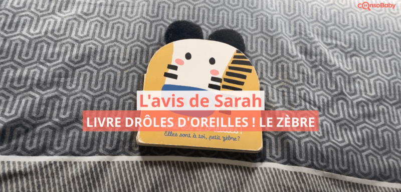 Avis vidéo Livre Drôles d'oreilles ! Le Zèbre CASTERMAN