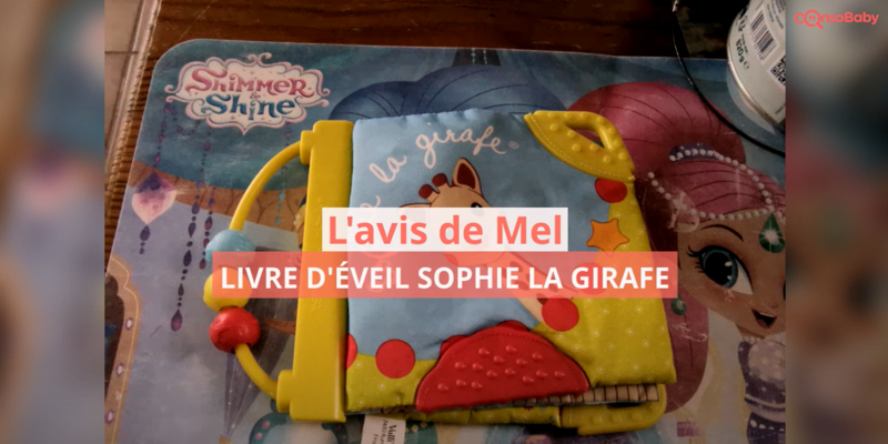 Avis vidéo sur le Livre d'éveil Sophie la Girafe VULLI