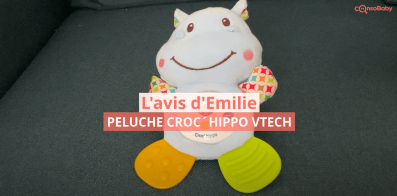 Avis vidéo Peluche Croc´Hippo VTECH