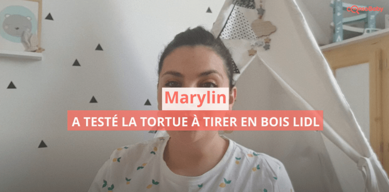 Avis vidéo Tortue à tirer en bois LIDL