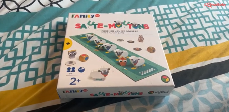 Avis vidéo Jeu de société Saute-moutons Oxybul -Sonia