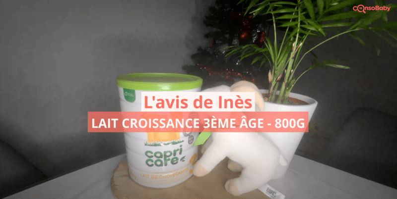 Avis vidéo Lait Croissance 3ème âge - 800g CAPRICARE