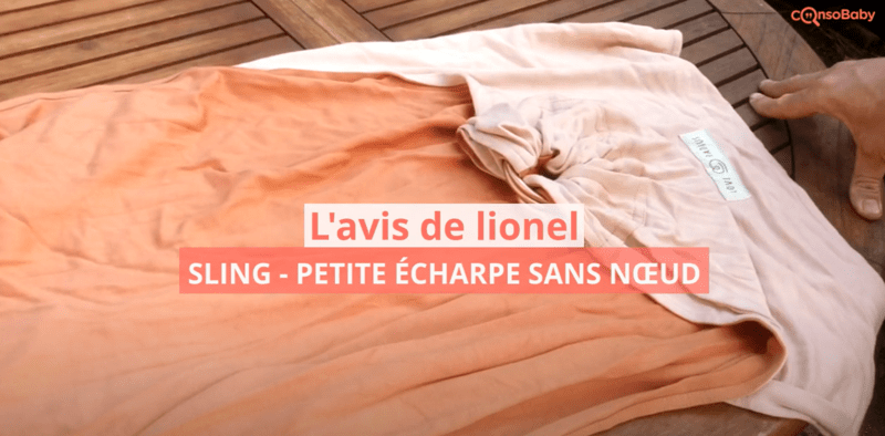 Avis vidéo Sling - petite écharpe sans nœud LOVE RADIUS
