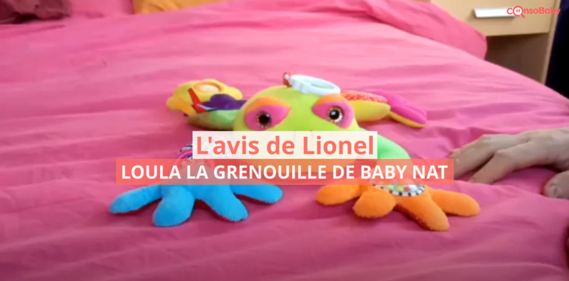 Avis vidéo Doudou Loula La Grenouille BABYNAT