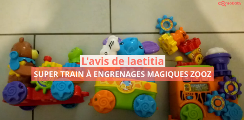 Avis vidéo Super train à engrenages magiques Zooz VTECH
