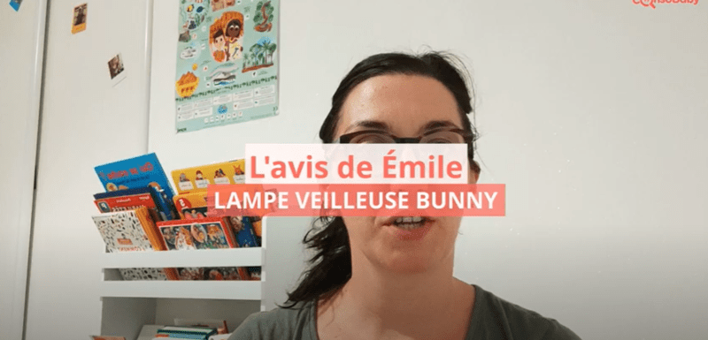 Avis vidéo Lampe veilleuse Bunny SEYNAVE