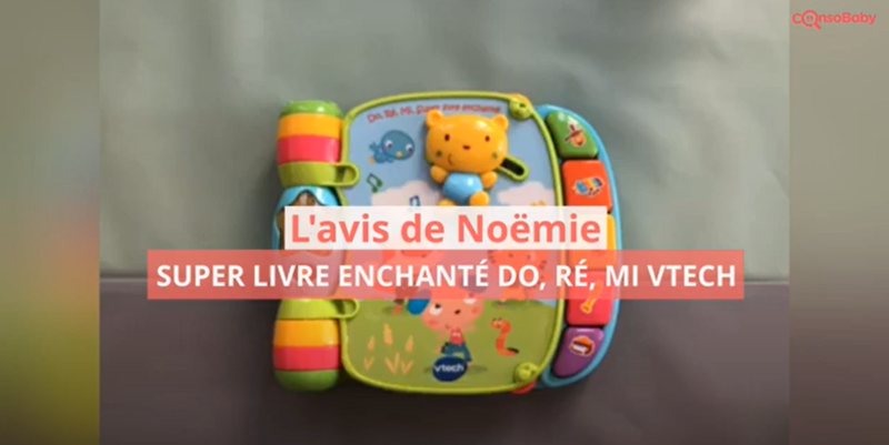 Avis vidéo Super livre enchanté Do, Ré, Mi VTECH