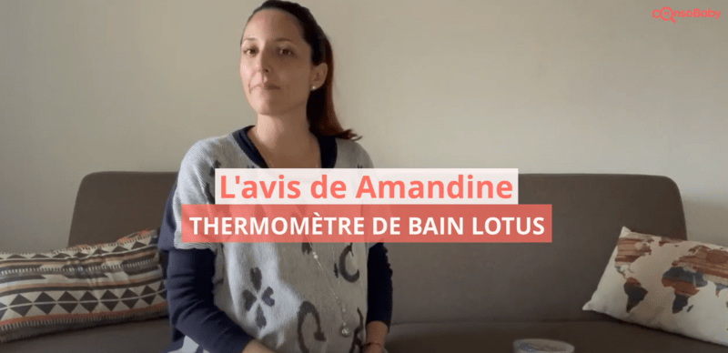 Avis vidéo Thermomètre de bain Lotus BEABA