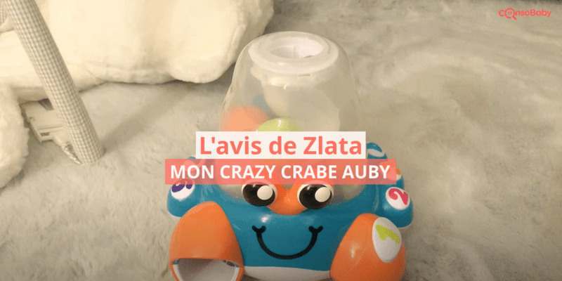 Avis vidéo Mon Crazy Crabe AUBY