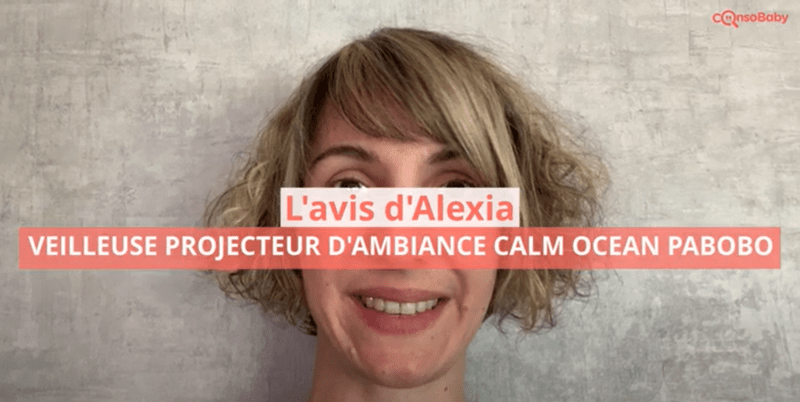 Avis vidéo Veilleuse Projecteur d'ambiance Calm Ocean PABOBO