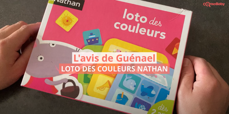 Avis vidéo Loto des couleurs NATHAN