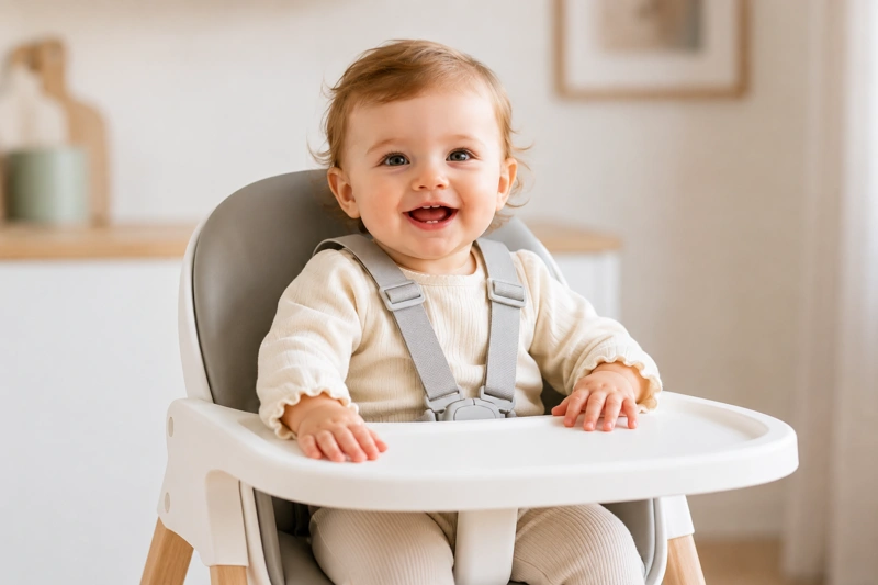 Comment choisir une chaise haute pour bébé ?