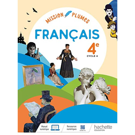 Avis Mission Plumes cycle 4 4e - Livre élève - Ed. 2022 Hachette Éducation 1
